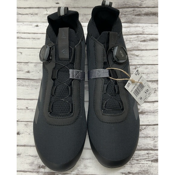 adidas Parley x The Road BOA Black Cycling Shoes Men's Size 9 GW6266 NEW - Picture 6 of 7